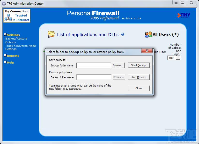 Tiny Personal Firewall,Tiny Personal Firewall下载,防火墙软件