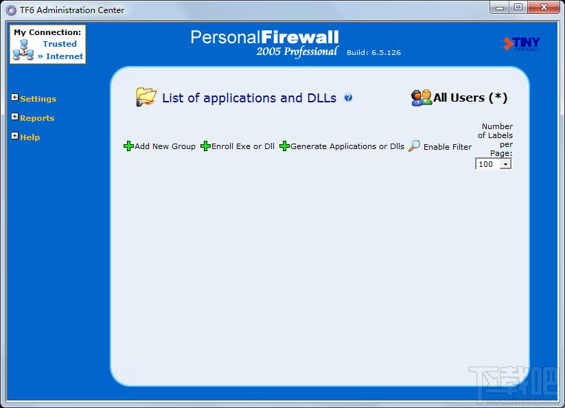 Tiny Personal Firewall,Tiny Personal Firewall下载,防火墙软件