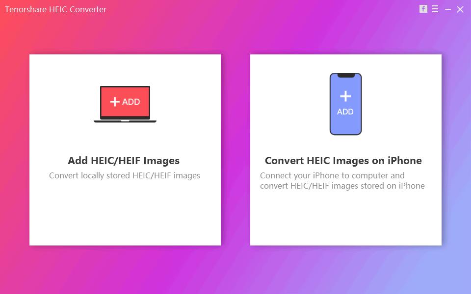 Tenorshare HEIC Converter下载,图像转换,HEIC转换