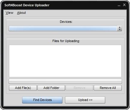 Soft4Boost Device Uploader下载,移动设备文件上传软件,数据迁移