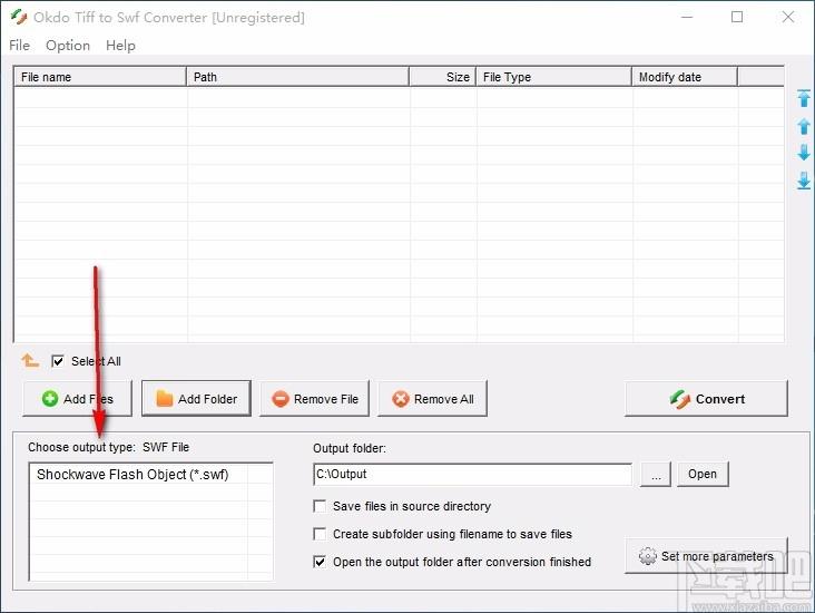Okdo Tiff to Swf Converter,Tiff图像转Swf工具,图片转换
