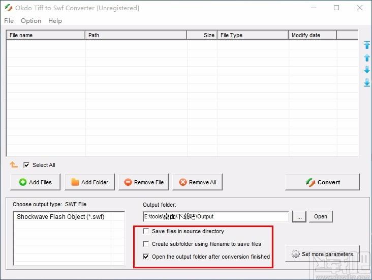 Okdo Tiff to Swf Converter,Tiff图像转Swf工具,图片转换