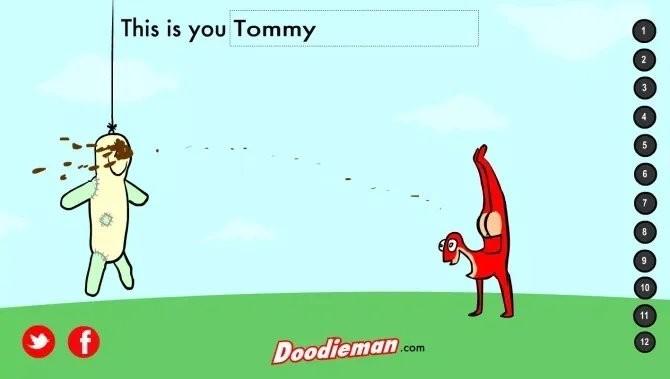 doodieman游戏(大便超人)下载,恶搞游戏,doodieman,大便超人