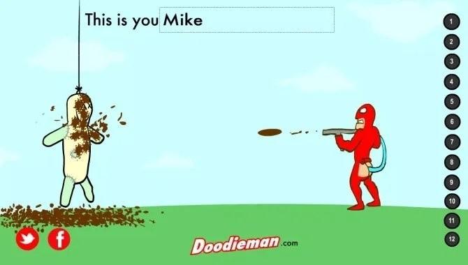 doodieman游戏(大便超人)下载,恶搞游戏,doodieman,大便超人