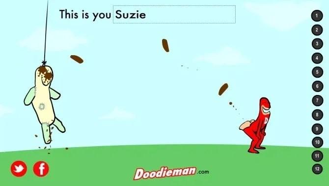 doodieman游戏(大便超人)下载,恶搞游戏,doodieman,大便超人