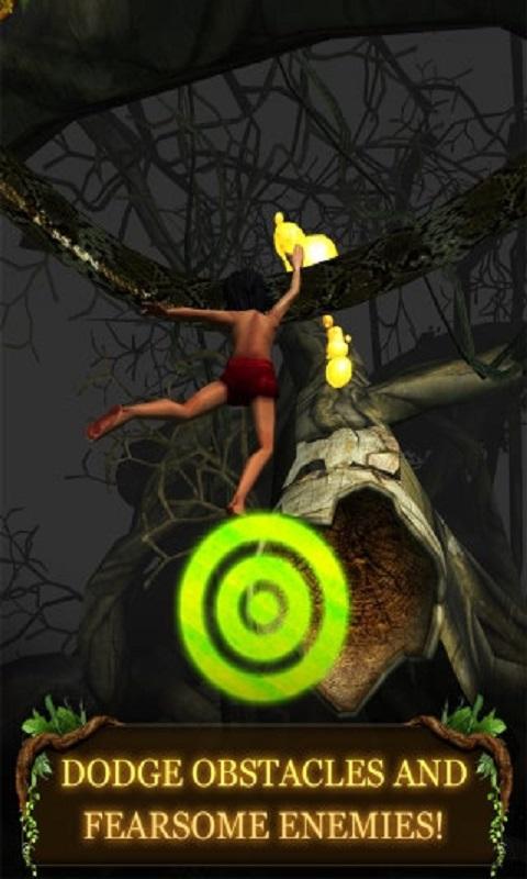 奇幻森林毛克利大逃亡修改版下载,奇幻森林毛克利大逃亡,动作游戏,跑酷游戏
